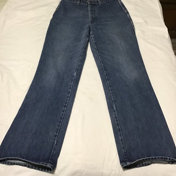 Vintage GWG High Waist Flare Leg Jeans Size 18L - Picture 2 of 10